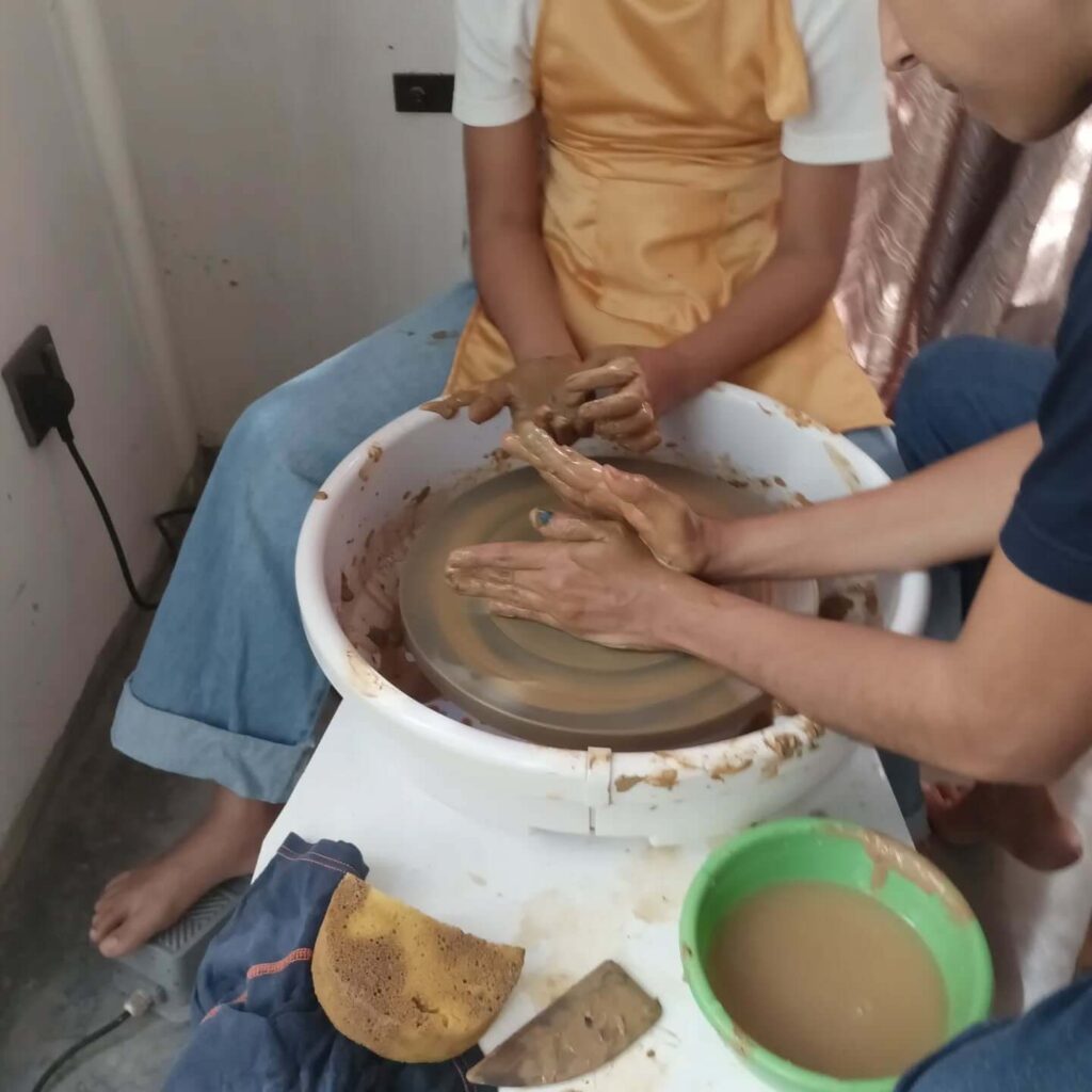 How We Handcraft Ceramic Pottery at Luss Pottery