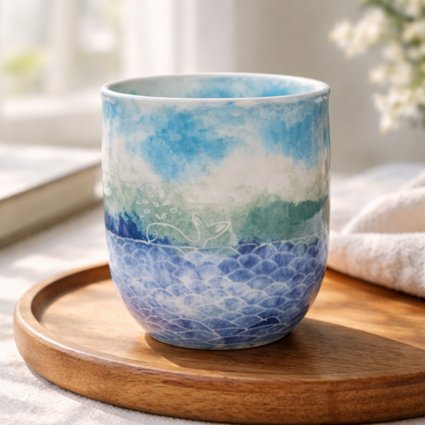 Whale Ceramic Cup