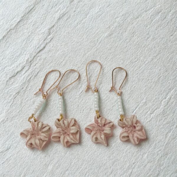Blush Orchid Earrings
