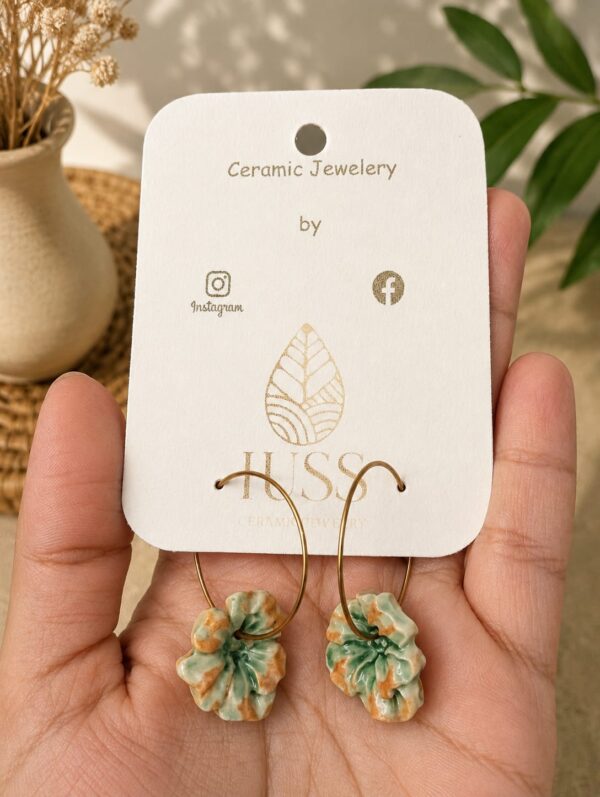 Forest Orchid Earrings
