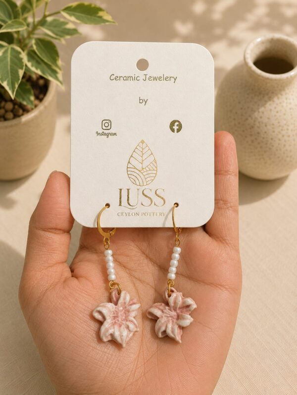 Blush Orchid Earrings