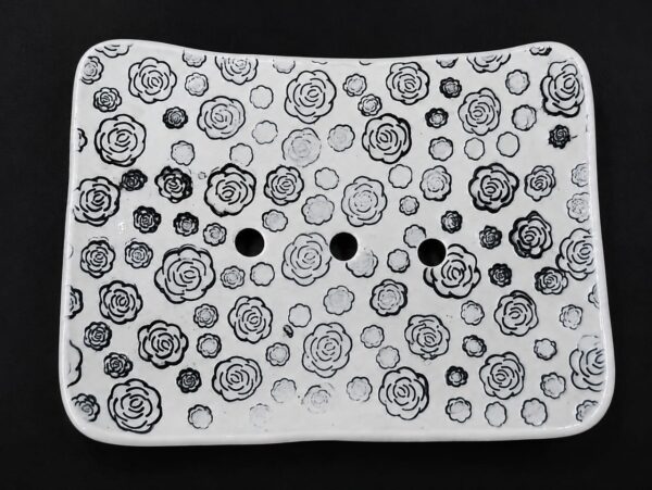 Black Roses Soap Tray